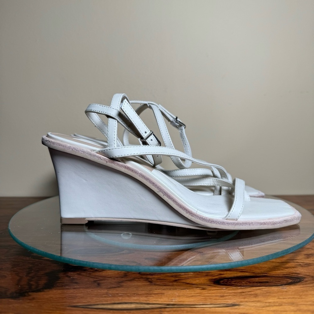 Dolce Vita Gemini Wedges - ivory leather - size 6 - Picture 10 of 16